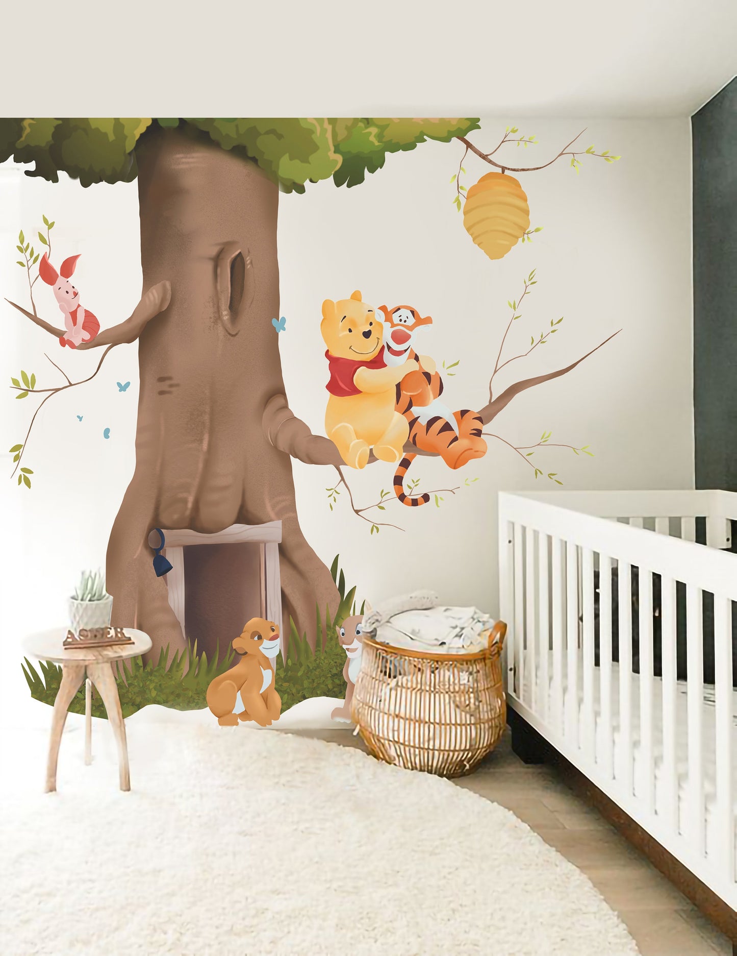 Disney Winnie the Pooh And Tigger In Tree With Lion Wall Decal Sticker Baby Nursery Room decoration